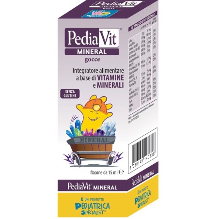 Pediavit Mineral Gocce 15 Ml