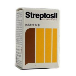 Streptosil Neomicina Polvere U.e. 10 G 99,5% + 0,5%