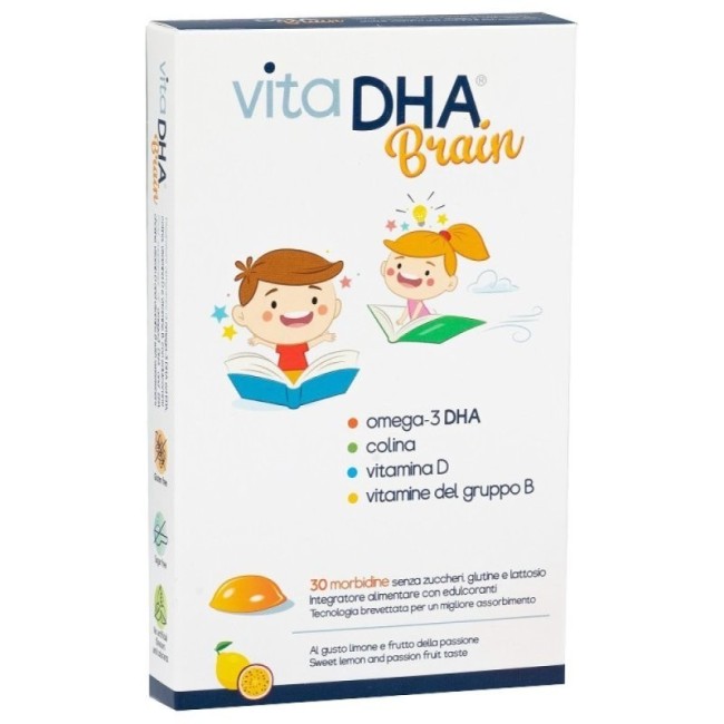 Vitadha Brain 30 Morbidine Al Gusto Fragola E Limone