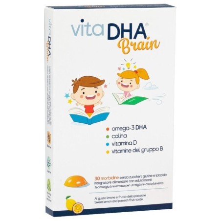 Vitadha Brain 30 Morbidine Al Gusto Fragola E Limone