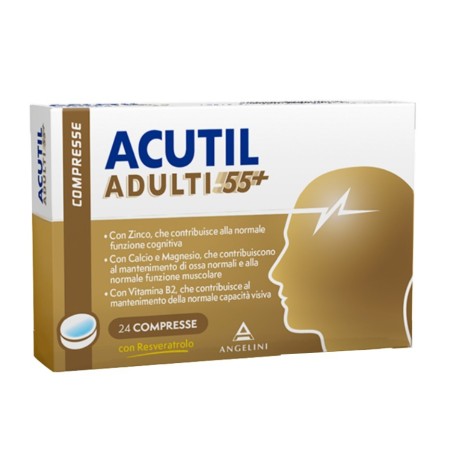 Acutil Adulti 55+ 24 Compresse It