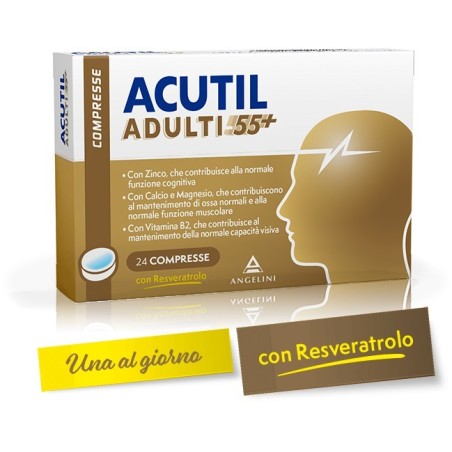 Acutil Adulti 55+ 24 Compresse It Acutil Adulti 55+ 24 Compresse It