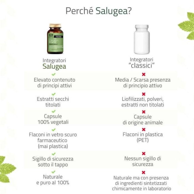 Salugea Liposan Forte Nuova Formula 60 Capsule Salugea Liposan Forte Nuova Formula 60 Capsule