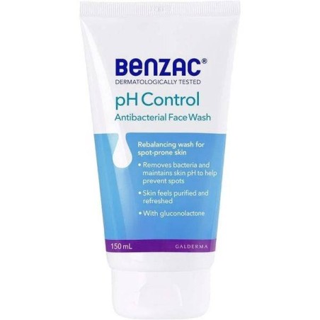 Benzac Skincare Ph Control Detergente Viso 150 Ml Benzac Skincare Ph Control Detergente Viso 150 Ml