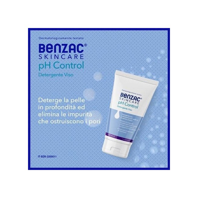 Benzac Skincare Ph Control Detergente Viso 150 Ml Benzac Skincare Ph Control Detergente Viso 150 Ml