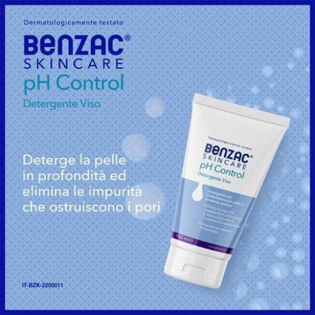 Benzac Skincare Ph Control Detergente Viso 150 Ml Benzac Skincare Ph Control Detergente Viso 150 Ml