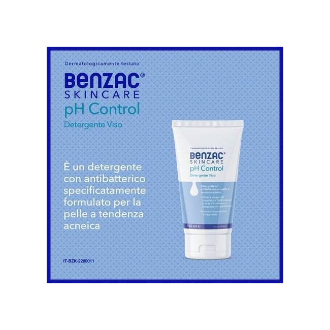 Benzac Skincare Ph Control Detergente Viso 150 Ml Benzac Skincare Ph Control Detergente Viso 150 Ml