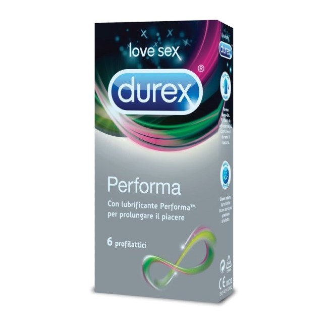 Profilattico Durex Lunga Durata 6 Pezzi Profilattico Durex Lunga Durata 6 Pezzi