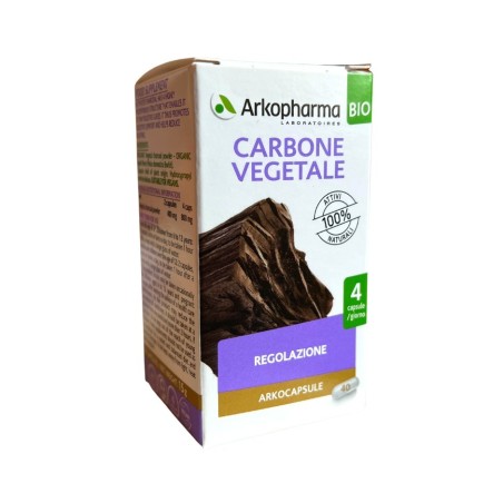 Arko Capsule Carbone Vegetale Bio 40 Capsule