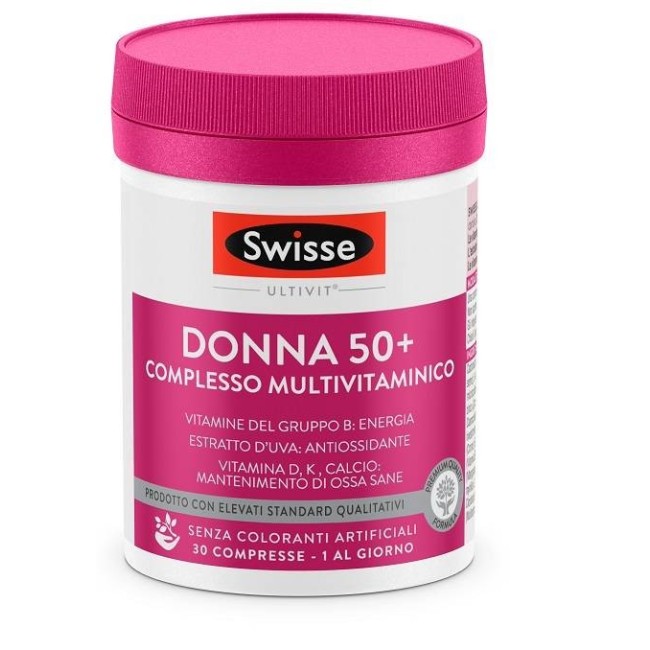 Swisse Multivitaminico Donna 50+ 30 Compresse Swisse Multivitaminico Donna 50+ 30 Compresse