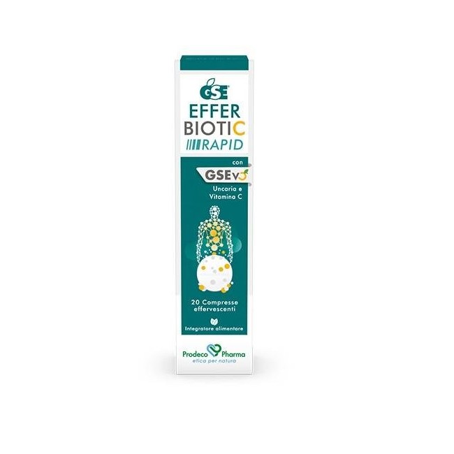 Gse Efferbiotic Rapid 20 Compresse