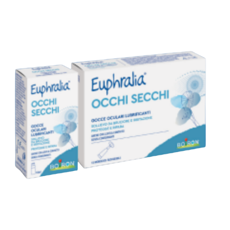 Gocce Oculari Lubrificanti Euphralia Occhi Secchi 15 Monodose Richiudibili X 0,5 Ml