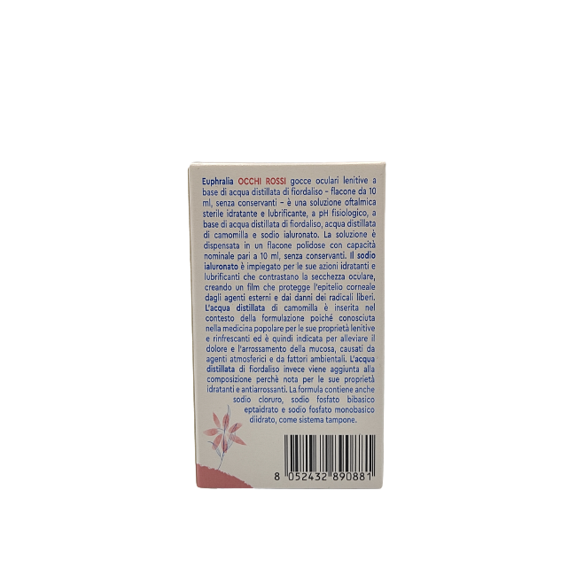 Gocce Oculari Lenitive Euphralia Occhi Rossi 10 Ml Gocce Oculari Lenitive Euphralia Occhi Rossi 10 Ml