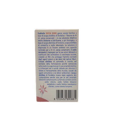 Gocce Oculari Lenitive Euphralia Occhi Rossi 10 Ml Gocce Oculari Lenitive Euphralia Occhi Rossi 10 Ml