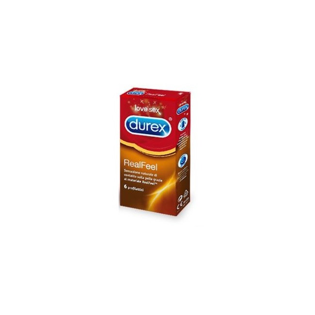 Profilattico Durex Realfeel 6 Pezzi Profilattico Durex Realfeel 6 Pezzi