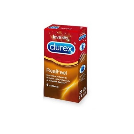 Profilattico Durex Realfeel 6 Pezzi