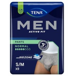 Tena Men Pants Active Fit Grev S/m