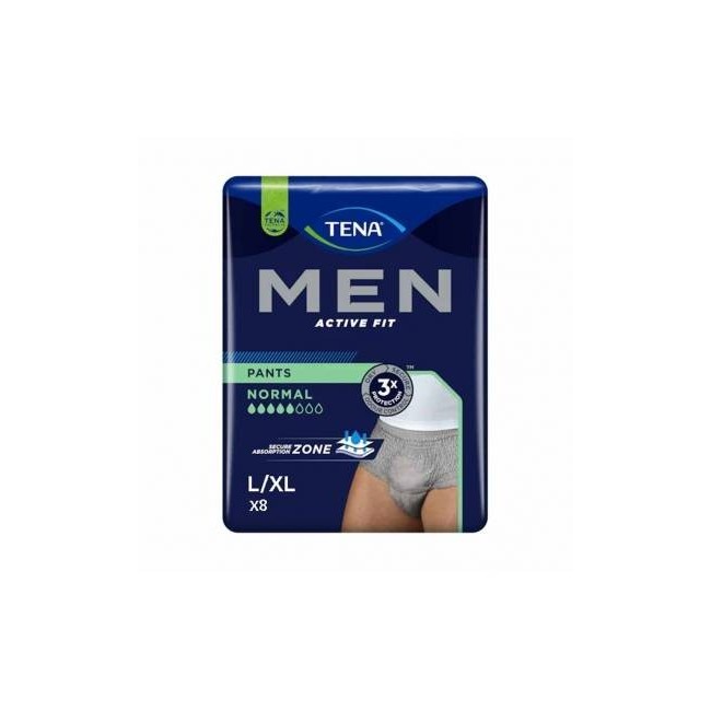 Tena Men Pants Active Fit Grev L/xl