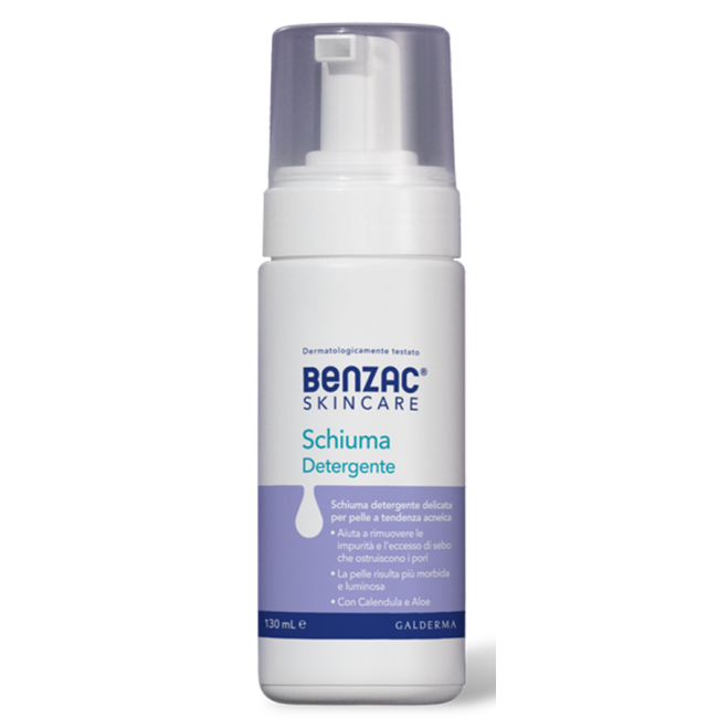 Benzac Skincare Schiuma Detergente 130 Ml Benzac Skincare Schiuma Detergente 130 Ml