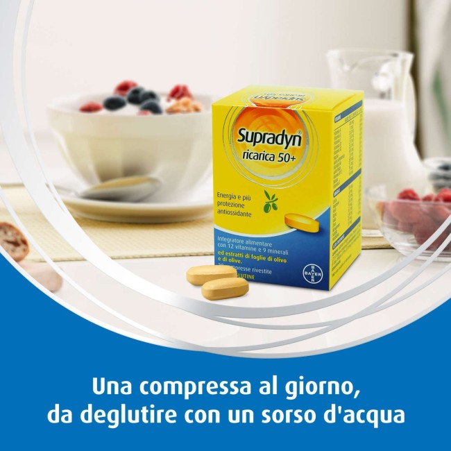 Supradyn Ricarica 50+ 90 Compresse Supradyn Ricarica 50+ 90 Compresse