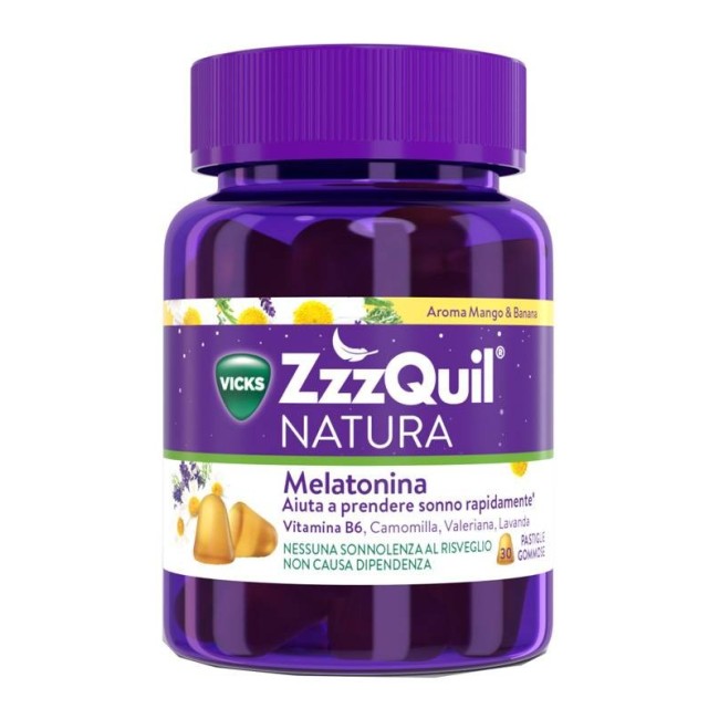 Zzzquil Natura Mango & Banana 60 Pastiglie Gommose