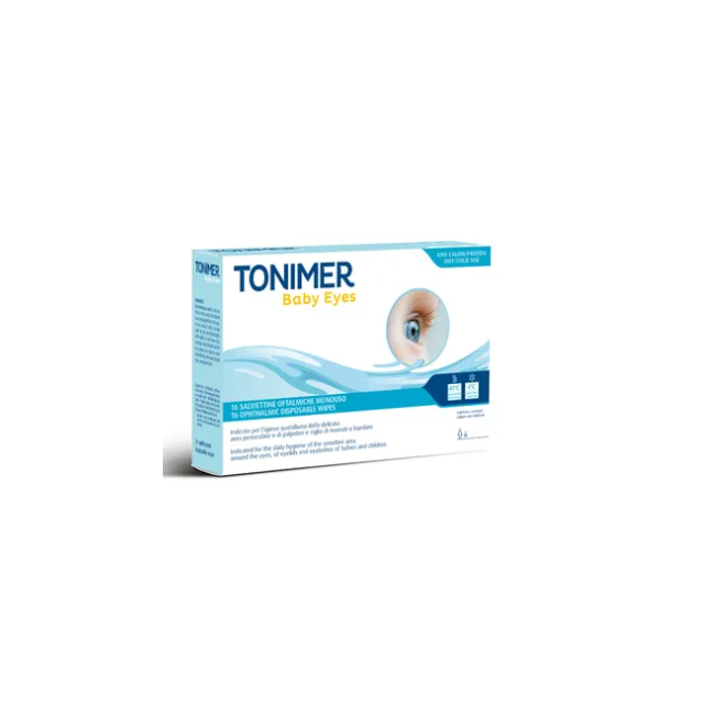 Tonimer Eyes Baby Salviettine Oftalmiche 16 Pezzi