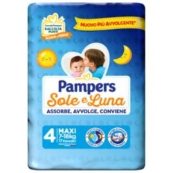 Pampers Sole&luna Maxi 17 Pezzi