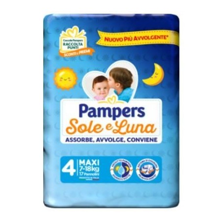 Pampers Sole&luna Maxi 17 Pezzi