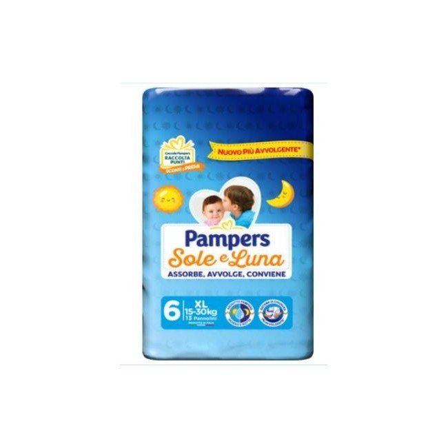 Pampers Sole Luna Xl 13 Pezzi