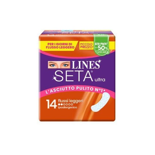 Lines Seta Ultra Assorbenti Leggero Dwct 14 Pezzi
