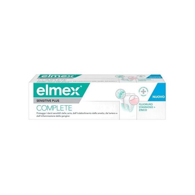 Elmex Dentifricio Sensitive Plus Complete 75 Ml