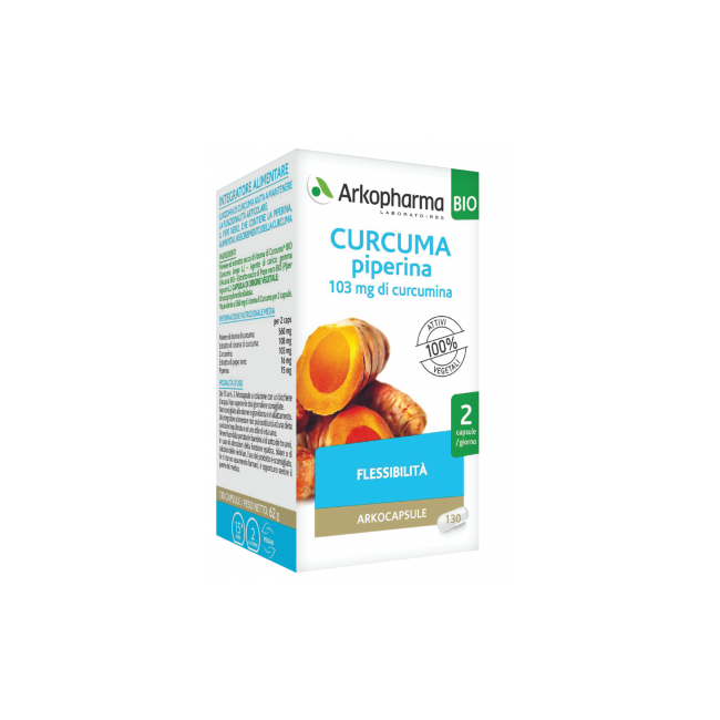 Arko Capsule Curcuma + Piperina 130 Capsule