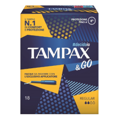 Tampax &go Regular 18 Pezzi