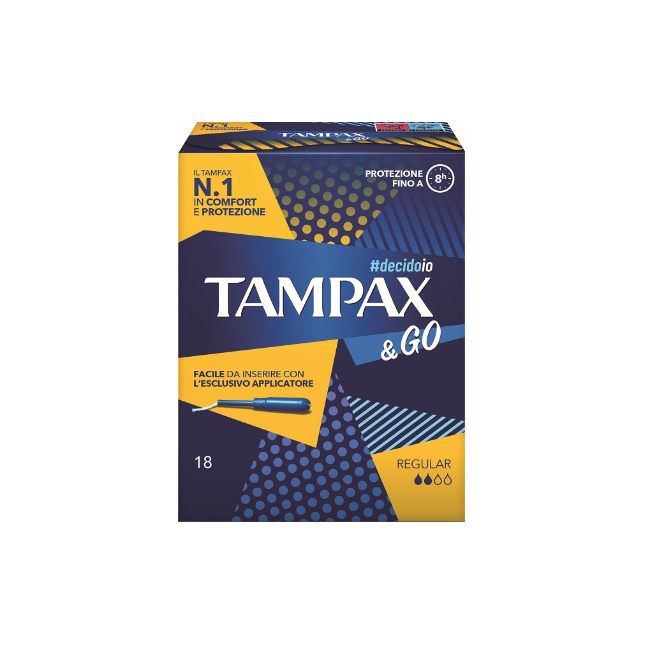 Tampax &go Regular 18 Pezzi