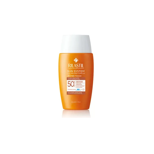 Rilastil Sun System Water Touch Fluido Spf50+ 50 Ml Nuova Formulazione Rilastil Sun System Water Touch Fluido Spf50+ 50 Ml Nuova Formulazione
