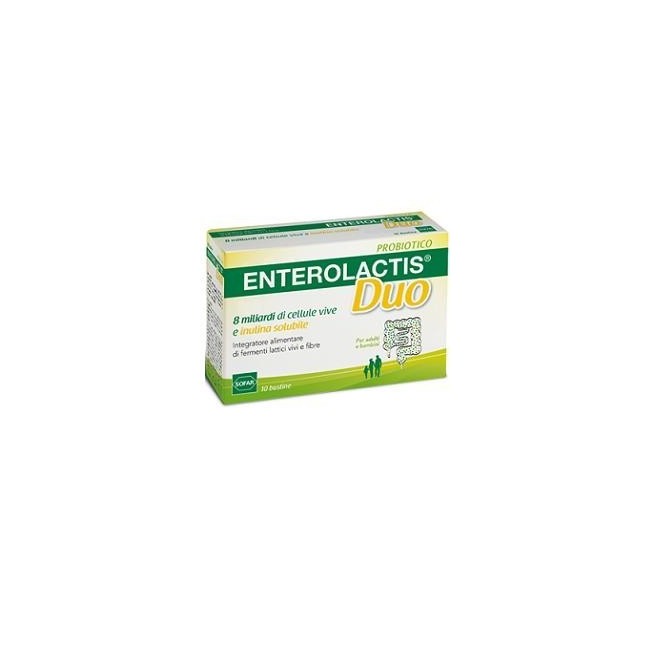 Enterolactis Duo Inulina 10 Bustine 5 G