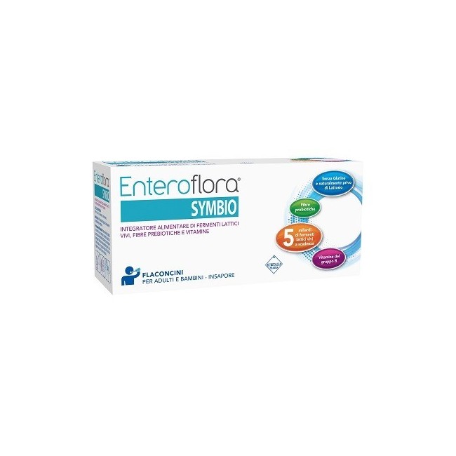 Enteroflora Symbio 10 Flaconcini Da 10 Ml