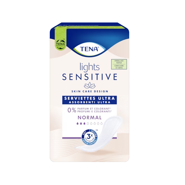 Assorbente Tena Lady Sensitive Ultra Pad Normal 16 Pezzi