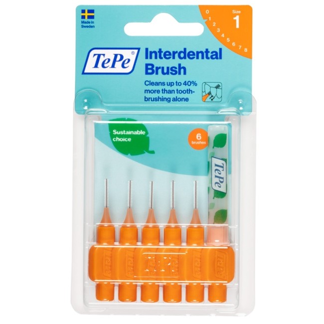 Tepe Scovolino Arancione 0,45 Mm 6 Pezzi Tepe Scovolino Arancione 0,45 Mm 6 Pezzi