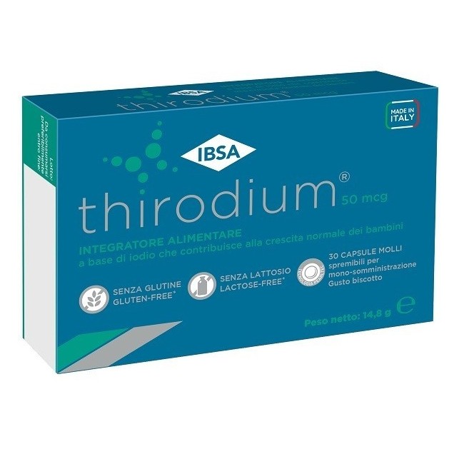 Thirodium 50mcg 30 Capsule Molli Nuova Formulazione