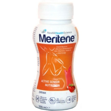Meritene Protein Drink Fragola 200 Ml
