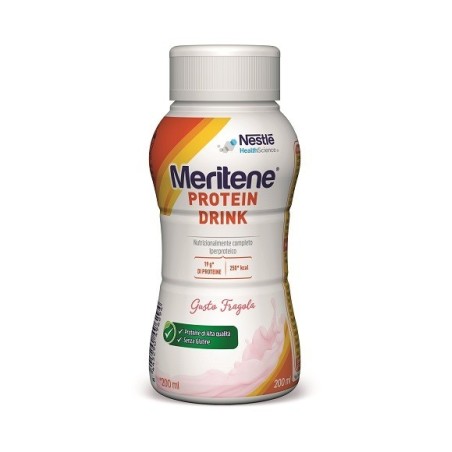 Meritene Protein Drink Fragola 200 Ml Meritene Protein Drink Fragola 200 Ml