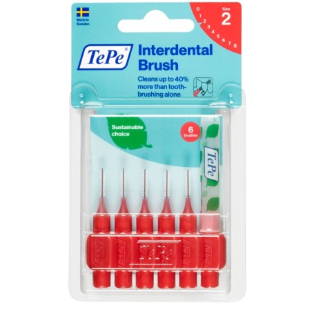 Tepe Scovolino Rosso 0,5mm 6 Pezzi