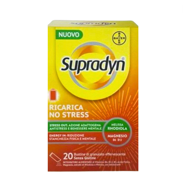 Supradyn Ricarica No Stress 20 Bustine
