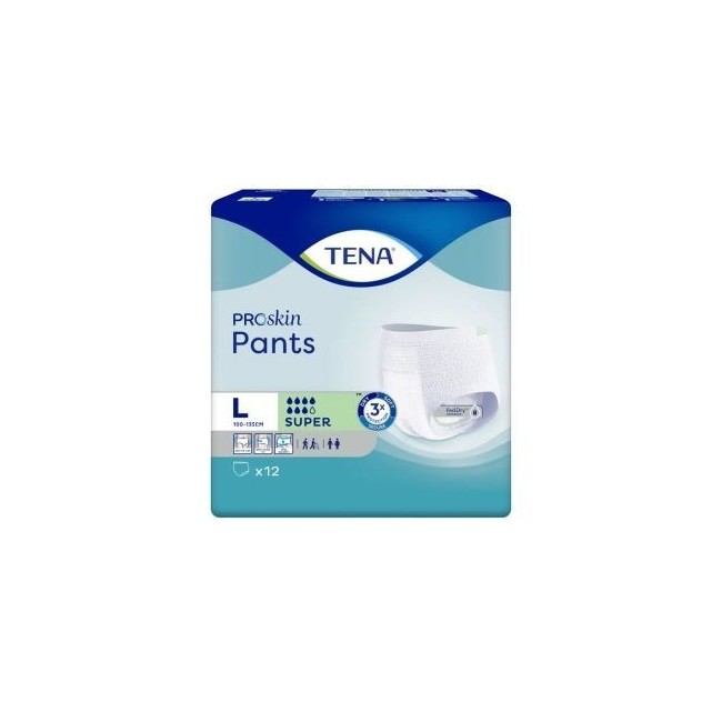Pannolone A Mutandina Tena Pants Super L 12 Pezzi