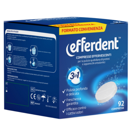 Efferdent 92 Compresse Effervescenti