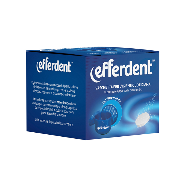 Efferdent Vaschetta Portaprotesi Efferdent Vaschetta Portaprotesi