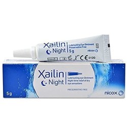 Unguento Lubrificante Oftalmico Xailin Night 5 G