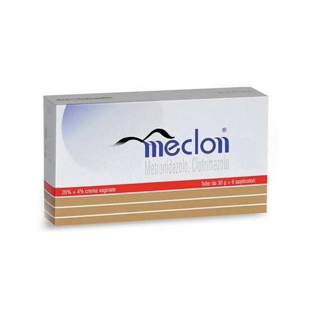 Meclon Crema Vag 30 G 20% + 4% + 6 Applicatore