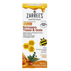 Zarbee's Tosse Gola Sciroppo 150 Ml